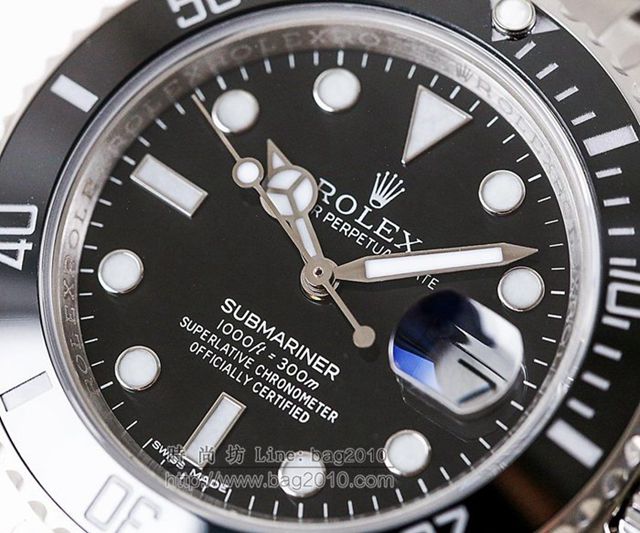 勞力士手錶 潛航者系列 勞力士水鬼 Rolex自動機械男士腕表 勞力士高端男表  hds1195
